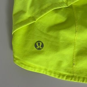 Lululemon speed up shorts.